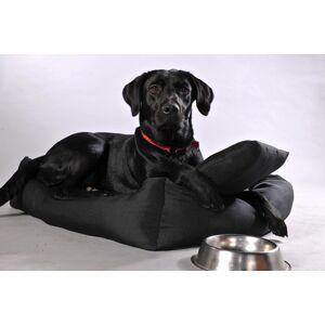 Vsepropejska Lux nadýchaný pelech pro psa Barva: Černá, Rozměr (cm): 130 x 110