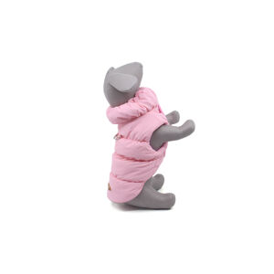 Vsepropejska Magie zimní bunda pro psa Barva: Růžová, Délka zad (cm): 26, Obvod hrudníku: 36 - 40 cm
