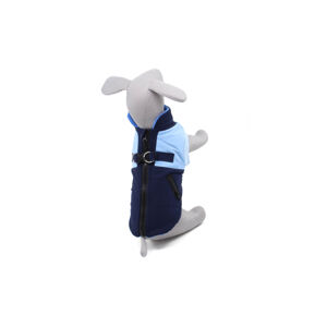 Vsepropejska Aston obleček pro psa na zip Barva: Modrá, Délka zad (cm): 33, Obvod hrudníku: 40 - 50 cm
