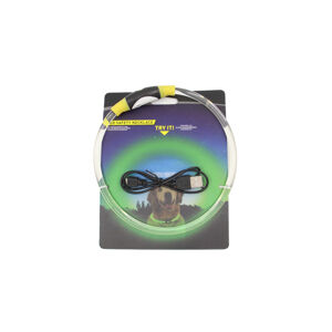 Vsepropejska Blesk LED nabíjecí obojek pro psa Barva: Žlutá, Obvod krku: 35 cm