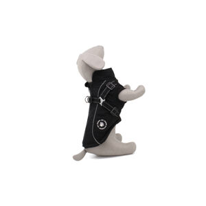 Vsepropejska Stuart obleček pro psa na zip Barva: Černá, Délka zad (cm): 32, Obvod hrudníku: 41 - 49 cm
