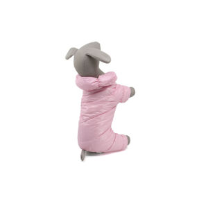 Vsepropejska Vansi zimní kombinéza pro psa s kožichem Barva: Růžová, Délka zad (cm): 43, Obvod hrudníku: 56 - 60 cm
