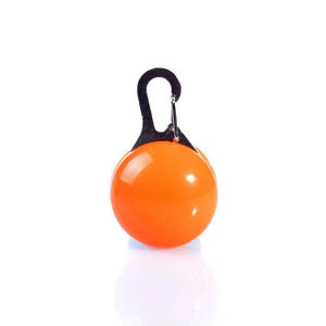 Vsepropejska LED svítící přívěšek pro psa Barva: Oranžová