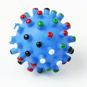 Vsepropejska Ball gumový míček pro psa Barva: Modrá, Průměr: 6 cm