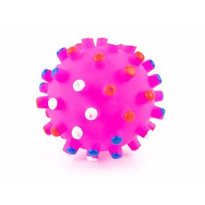 Vsepropejska Ball gumový míček pro psa Barva: Růžová, Průměr: 6 cm
