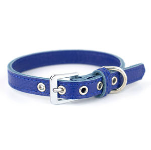 Vsepropejska Lax obojek pro psa | 20 - 29 cm Barva: Modrá, Obvod krku: 20 - 26 cm