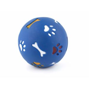 Vsepropejska Inter plastový míček na pamlsky Barva: Modrá, Rozměr (cm): 7,5