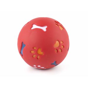 Vsepropejska Inter plastový míček na pamlsky Barva: Červená, Rozměr (cm): 7,5