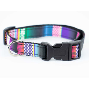 Vsepropejska Rainbow obojek pro psa | 28 – 44 cm Barva: Fialová