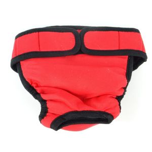 Vsepropejska Fixed červené hárací kalhotky pro psa Obvod slabin (cm): 45 - 55