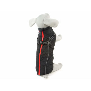 Vsepropejska Outdoorová zateplená bunda pro psa Barva: Černá, Délka zad (cm): 76, Obvod hrudníku: 80 - 90 cm