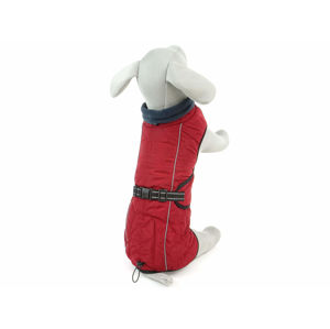 Vsepropejska Pet&Posh outdoorová bunda pro psa Barva: Červená, Délka zad (cm): 40, Obvod hrudníku: 34 - 44 cm