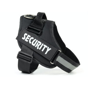 Vsepropejska Security bezpečný postroj pro psa | 51 – 115 cm Barva: Černá, Obvod hrudníku: 85 - 115 cm