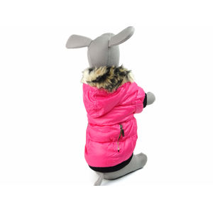 Vsepropejska Petsoo zimní bunda pro psa Barva: Růžová, Délka zad psa: 23 cm, Obvod hrudníku: 36 - 42 cm