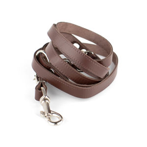 Vsepropejska Leather kožené přepínací vodítko pro psa | 220cm Barva: Hnědá, Délka vodítka: 220 cm