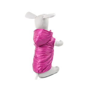 Vsepropejska Flavory bunda pro psa s odepinatelnou kapucí Barva: Růžová, Délka zad psa: 22 cm, Obvod hrudníku: 32 - 34 cm