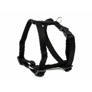 Vsepropejska Standard nylonový postroj pro psa | 22 – 63 cm Barva: Černá, Obvod hrudníku: 29 - 49 cm