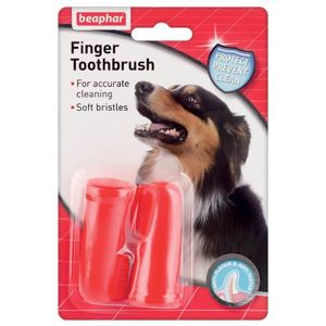 Beaphar zubní kartáček na prst pro psa