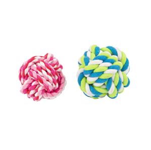 Vsepropejska Tin zapletené míčky pro psa | 6 cm Barva: Modrá