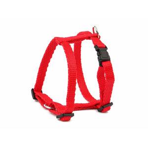 Vsepropejska Standard nylonový postroj pro psa | 22 – 63 cm Barva: Červená, Obvod hrudníku: 38 - 63 cm