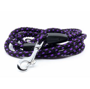 Climb přepínací vodítko pro psy | 250 cm Barva: Černo-fialová, Délka vodítka: 150 cm, Šířka vodítka: 0,8 cm
