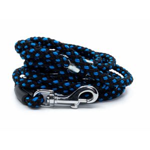 Climb přepínací vodítko pro psy | 250 cm Barva: Černo-modrá, Délka vodítka: 250 cm, Šířka vodítka: 0,8 cm