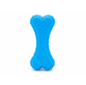 Vsepropejska Lola gumová kost pro psa | 12 cm Barva: Modrá
