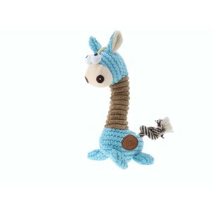 Vsepropejska Žaky plyšová žirafa pro psa | 28 cm Barva: Modrá
