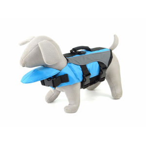 Vsepropejska Float modrá plovací vesta pro psa Délka zad psa: 27 cm, Obvod hrudníku: 41 - 62 cm