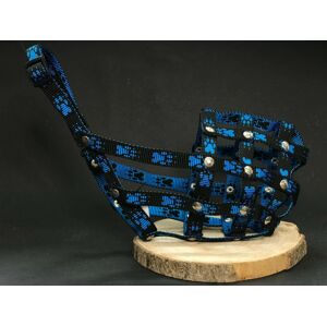 Palkar Huč nylonový náhubek pro klasický čumák Barva: Modrá, Obvod čumáku: 30 cm, Délka čumáku: 11 cm