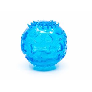 Vsepropejska Tim gumový míček pro psa | 7 cm Barva: Modrá