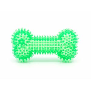 Vsepropejska Bina gumová kost pro psa | 16 cm Barva: Zelená