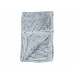 Vsepropejska Ella šedá fleecová deka pro psa Barva: Stříbrošedá, Rozměr (cm): 65 x 45