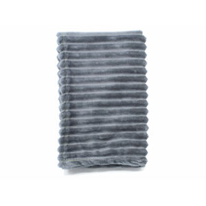 Vsepropejska Ella šedá fleecová deka pro psa Barva: Břidlicová, Rozměr: 65 x 45 cm