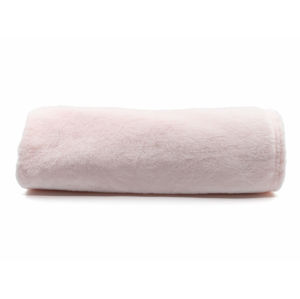 Vsepropejska Ella světle růžová deka pro psa Rozměr: 100 x 70 cm
