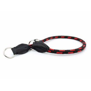 Rambo stahovací obojek pro psa | 50 cm Barva: Černo-červená, Obvod krku: 50 cm