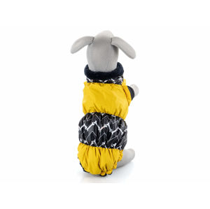 Pes-tex Alexa zimní bunda pro psa Barva: Žlutá, Délka zad psa: 28 - 35 cm, Obvod hrudníku: 23 - 39 cm