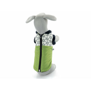 Pes-tex Bruno zimní bunda pro psa Barva: Zelená, Délka zad (cm): 49, Obvod hrudníku: 35 - 58 cm