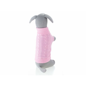 Vsepropejska Rixi svetr pro psa Barva: Růžová, Délka zad psa: 32 cm, Obvod hrudníku: 38 - 46 cm