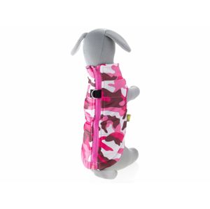 Vsepropejska Knox obleček pro psa na zip Barva: Růžová, Délka zad (cm): 23, Obvod hrudníku: 28 - 32 cm