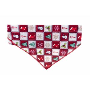 Vsepropejska Vánoční barevný šátek pro psa Obvod krku: 20 - 50 cm