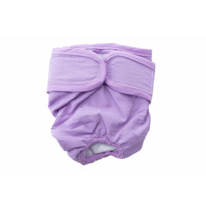 Vsepropejska Čaky fialové hárací kalhotky pro psy Obvod slabin: 25 - 34 cm