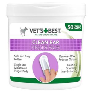 Vet's best náprstek na čištění uší pro psy
