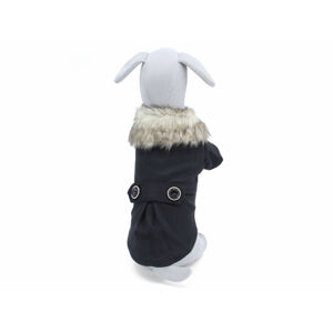 Vsepropejska Gaston zimní bunda pro psa Barva: Černá, Délka zad psa: 30 cm, Obvod hrudníku: 37 - 40 cm