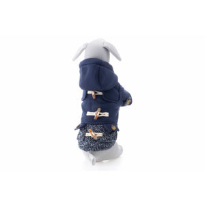 Vsepropejska Denny zimní bunda pro psa Barva: Modrá, Délka zad (cm): 20, Obvod hrudníku: 27 - 30 cm