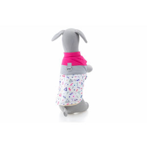 Vsepropejska Cindy zimní bunda pro psa Barva: Růžová, Délka zad psa: 32 cm, Obvod hrudníku: 43 - 46 cm