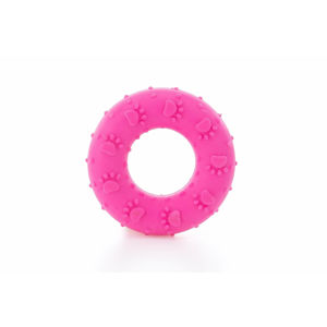 Vsepropejska Whisp kruh na okusování pro psa | 7 cm Barva: Růžová