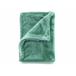 Vsepropejska Ella zelená fleecová deka pro psa Barva: Rezedová zelená, Rozměr (cm): 100 x 68