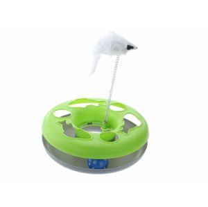Vsepropejska Erbo interaktivní hračka pro kočku Barva: Zelená