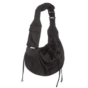 HobbyDog Vox cestovní taška pro psa přes rameno Barva: Černá